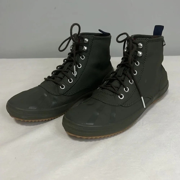 Keds Women's Scout Boot Splash Twill Green
Water Resistant Size 6.5 - Picture 4 of 9